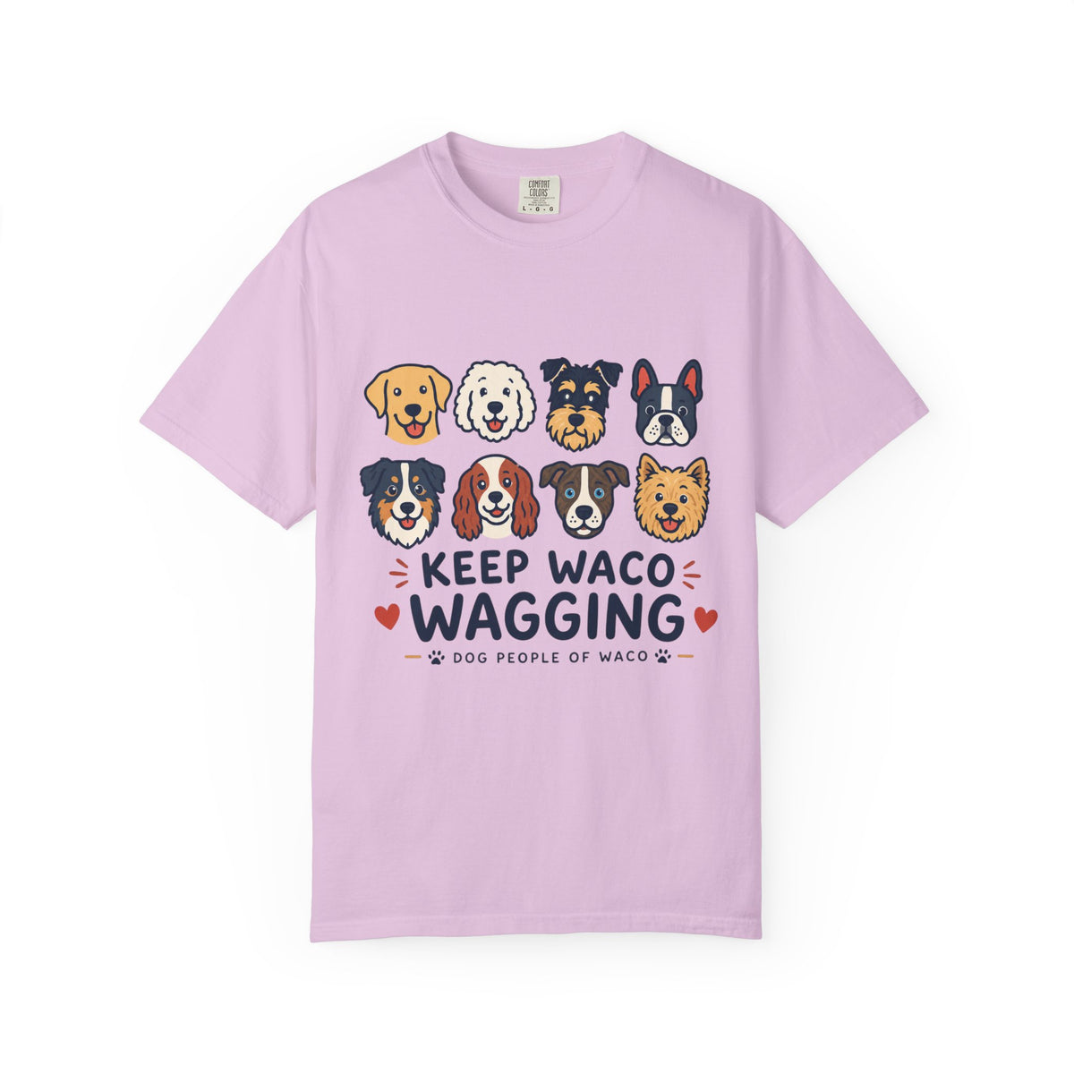 Dog Lover T-Shirt — "Keep Waco Wagging"