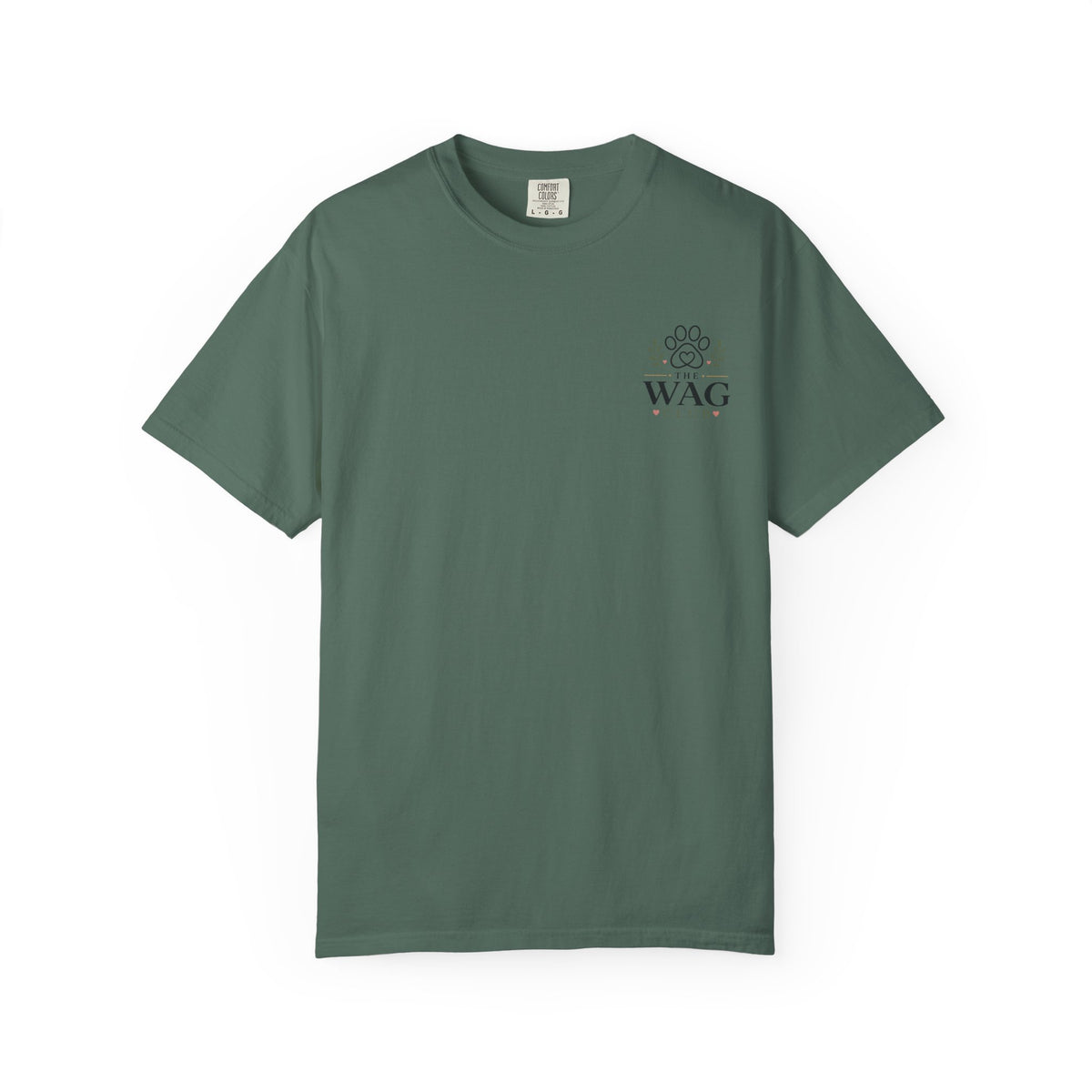 Wag Club T‑Shirt — 'The Wag Club' Paw Print Tee (Keep Waco Wagging)
