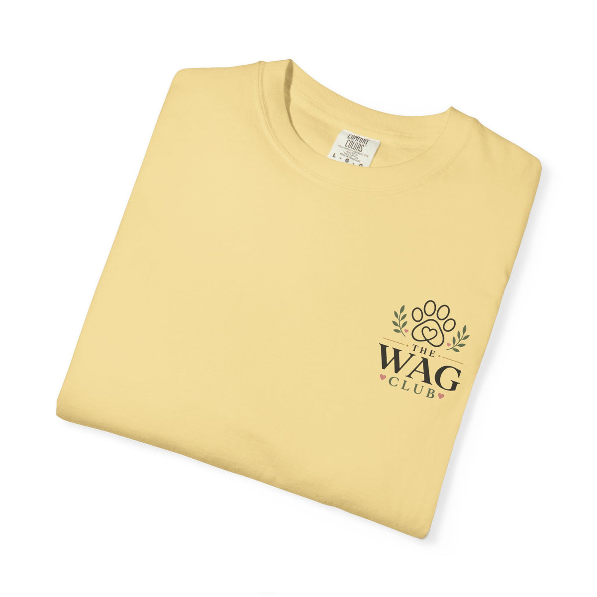 Wag Club T‑Shirt — 'The Wag Club' Paw Print Tee (Keep Waco Wagging)