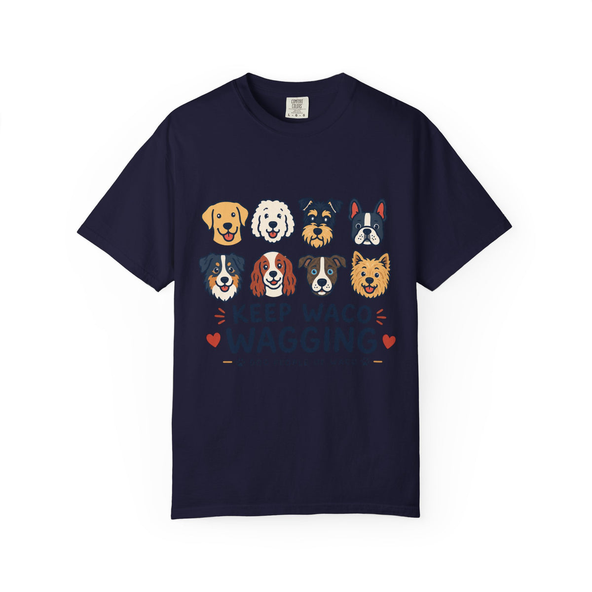 Dog Lover T-Shirt — "Keep Waco Wagging"