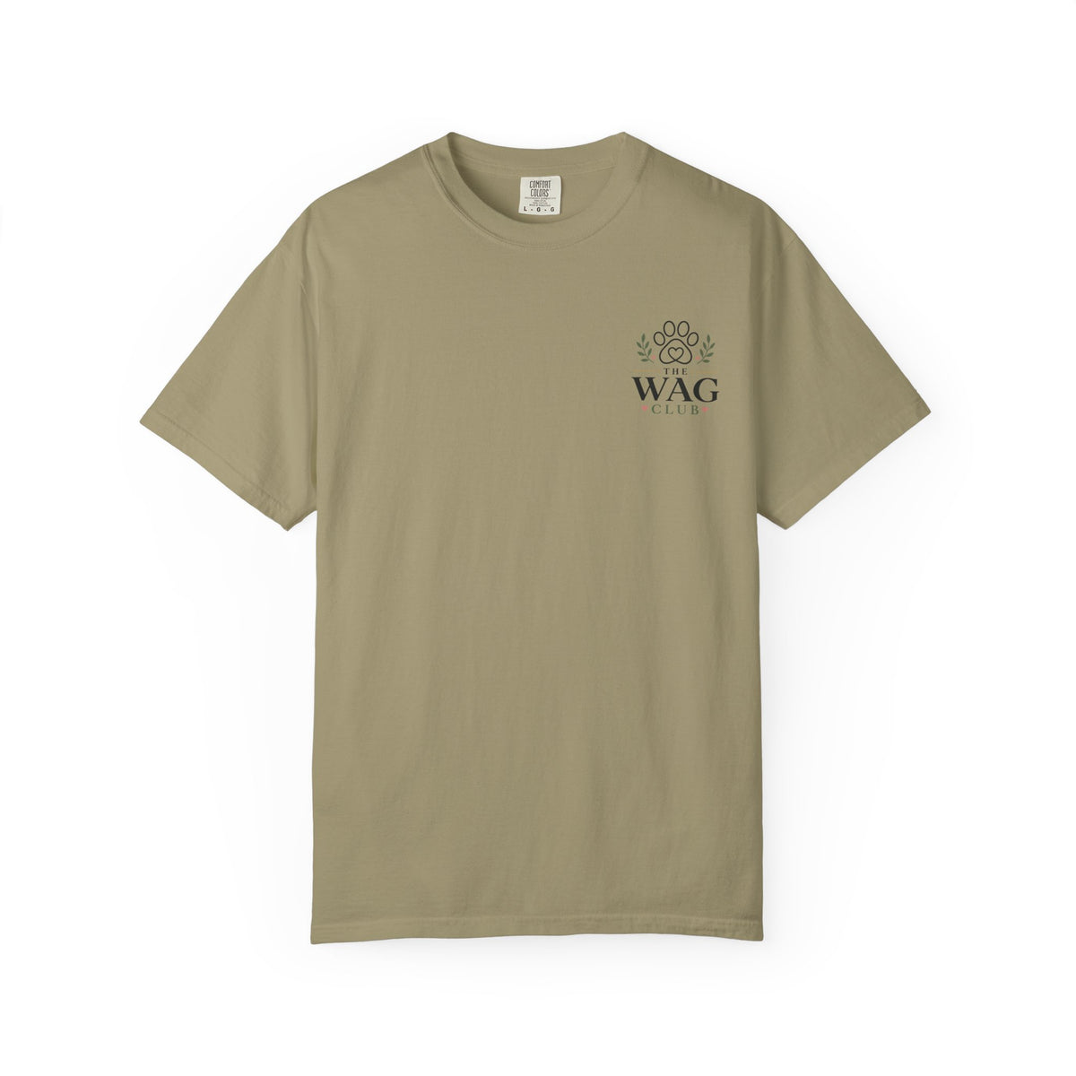 Wag Club T‑Shirt — 'The Wag Club' Paw Print Tee (Keep Waco Wagging)