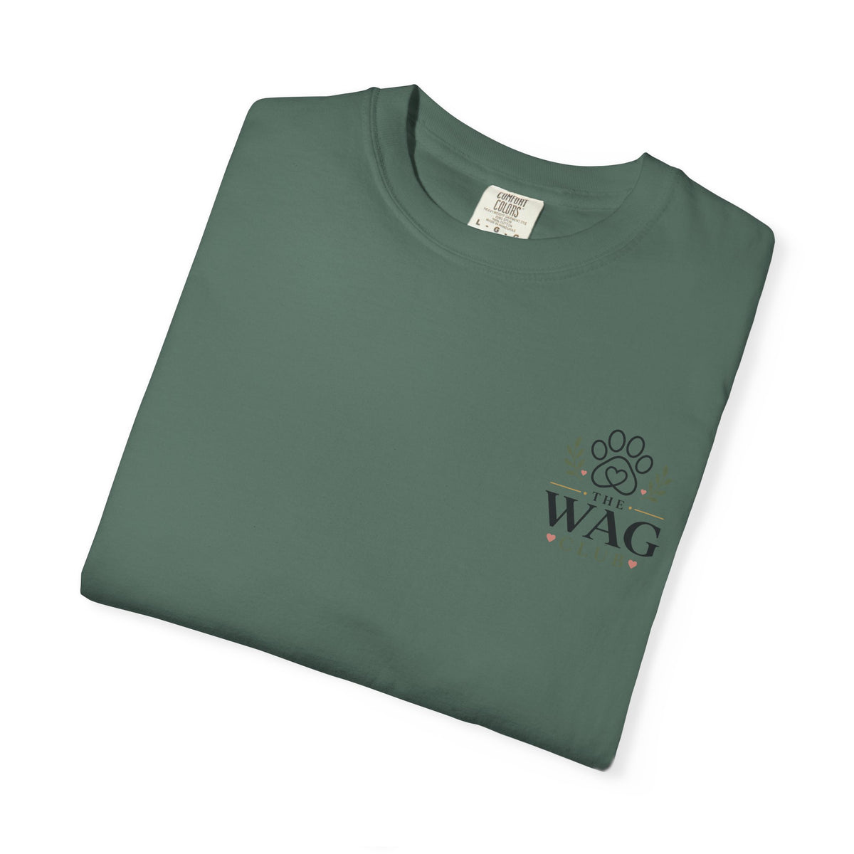 Wag Club T‑Shirt — 'The Wag Club' Paw Print Tee (Keep Waco Wagging)