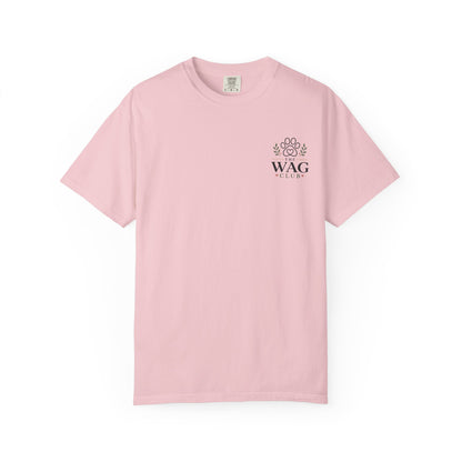 Wag Club T‑Shirt — 'The Wag Club' Paw Print Tee (Keep Waco Wagging)