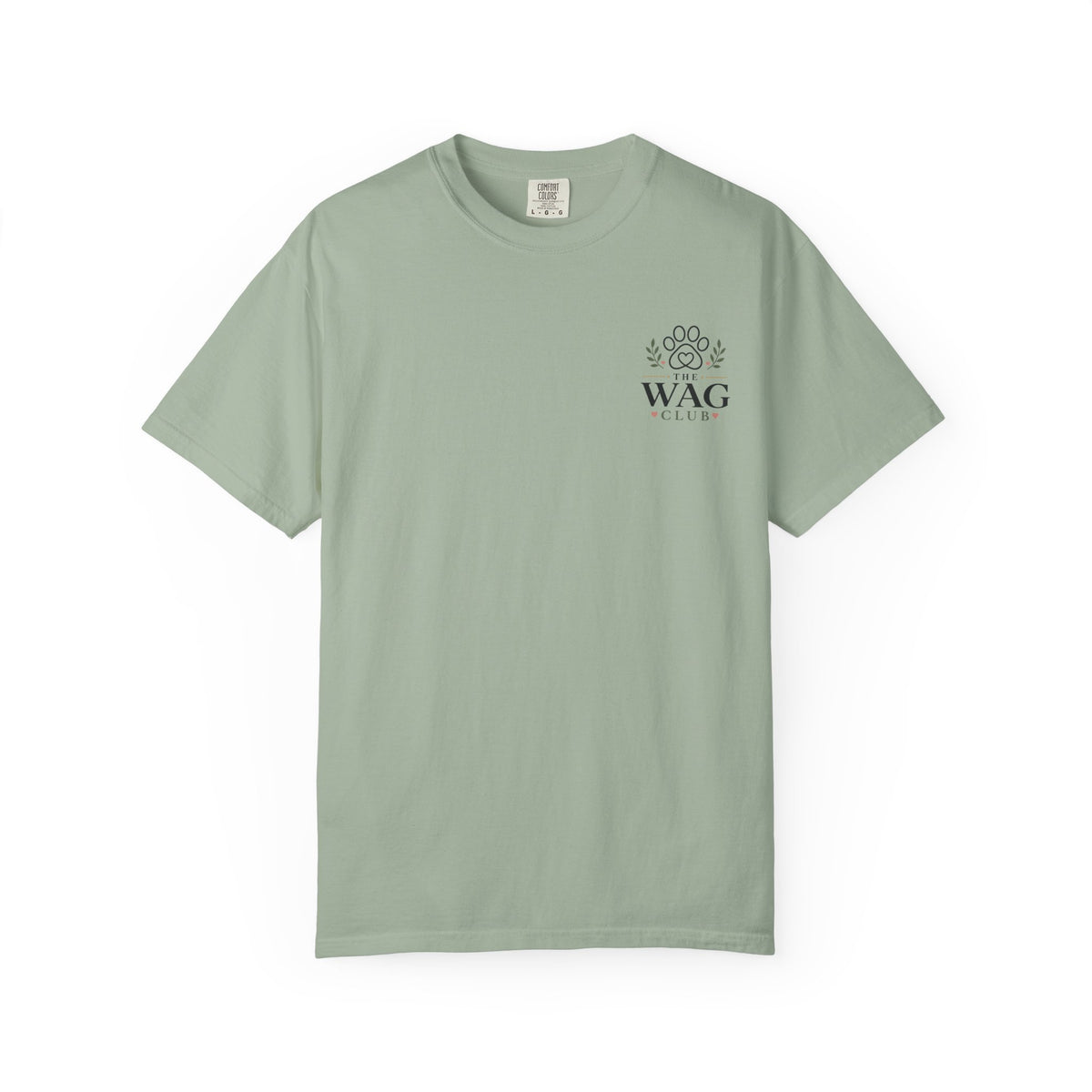 Wag Club T‑Shirt — 'The Wag Club' Paw Print Tee (Keep Waco Wagging)