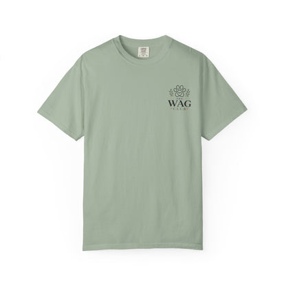 Wag Club T‑Shirt — 'The Wag Club' Paw Print Tee (Keep Waco Wagging)