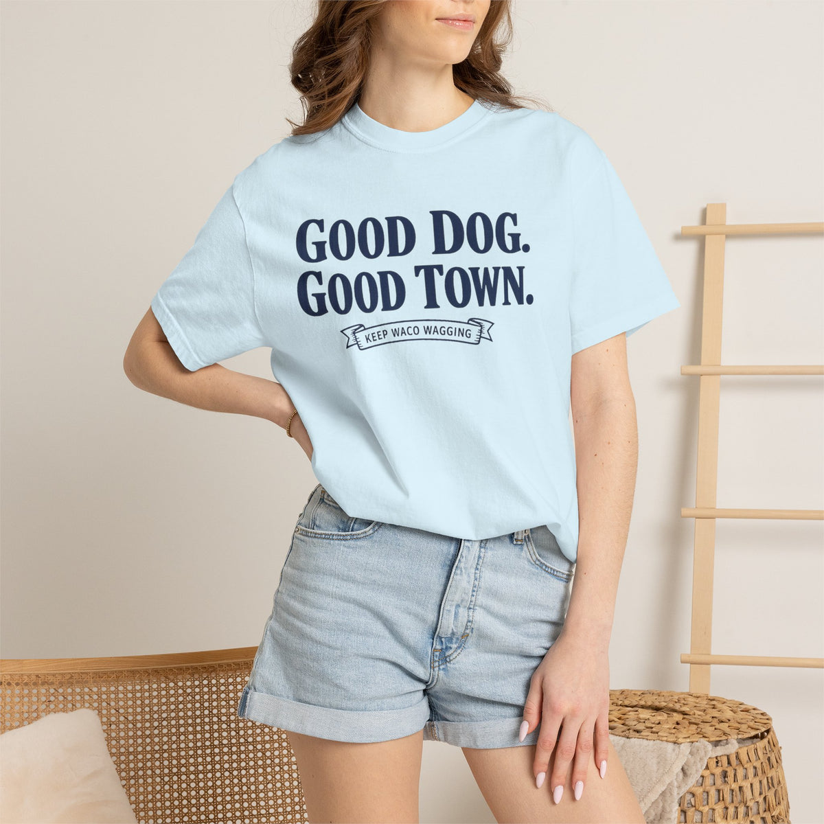 Good Dog. Good Town. Tee — Keep Waco Wagging Dog Lover Shirt