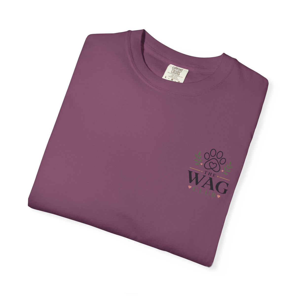 Wag Club T‑Shirt — 'The Wag Club' Paw Print Tee (Keep Waco Wagging)