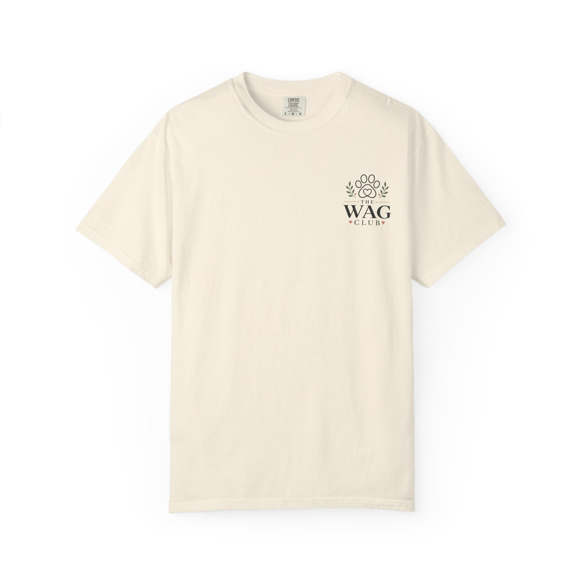 Wag Club T‑Shirt — 'The Wag Club' Paw Print Tee (Keep Waco Wagging)