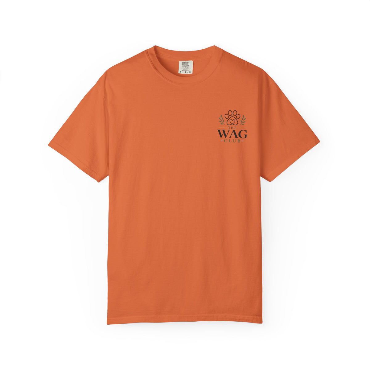 Wag Club T‑Shirt — 'The Wag Club' Paw Print Tee (Keep Waco Wagging)