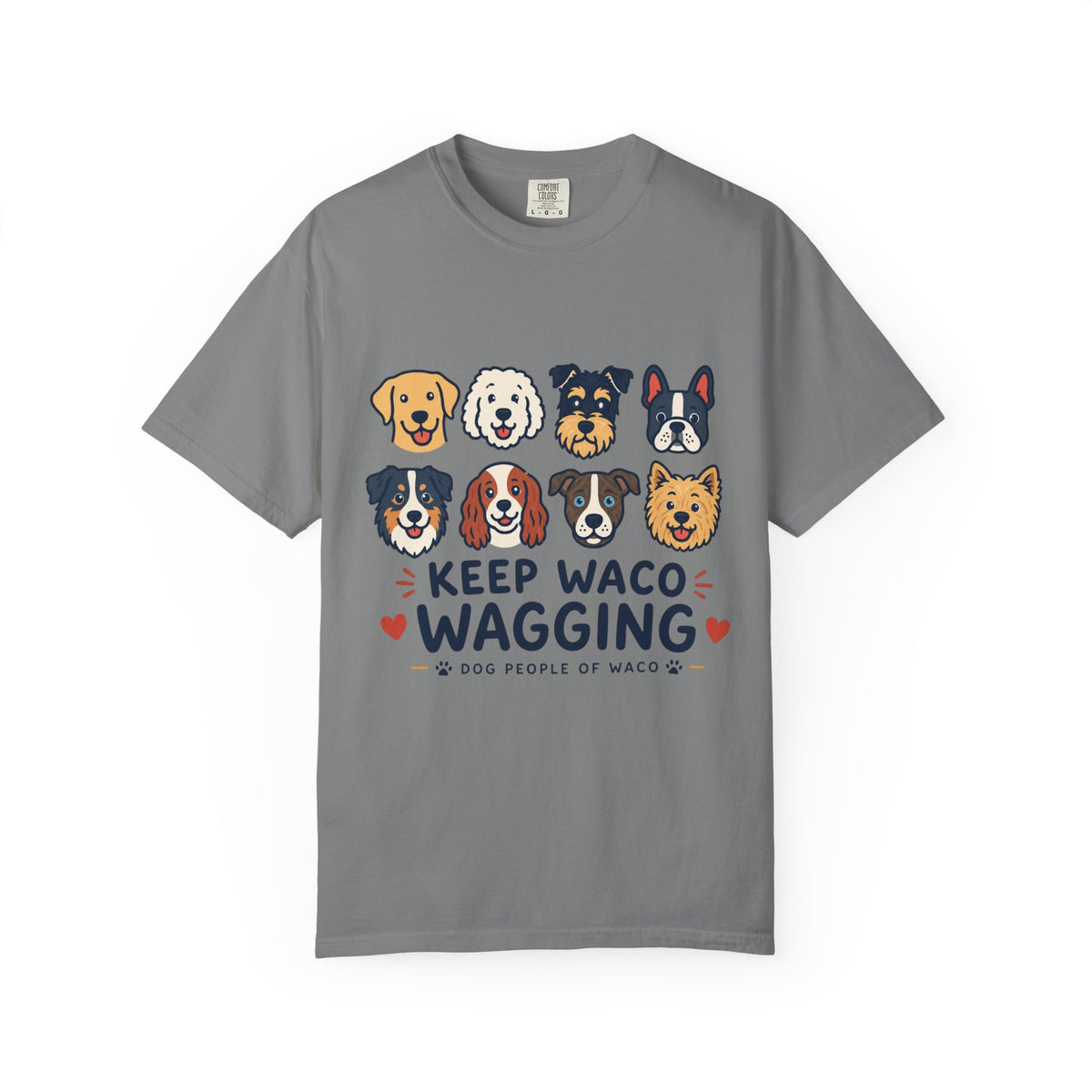 Dog Lover T-Shirt — "Keep Waco Wagging"