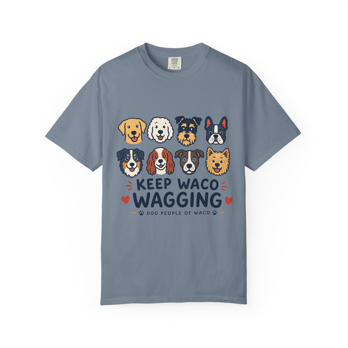 Dog Lover T-Shirt — "Keep Waco Wagging"