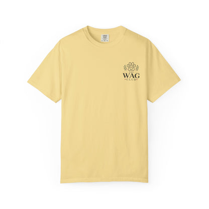 Wag Club T‑Shirt — 'The Wag Club' Paw Print Tee (Keep Waco Wagging)