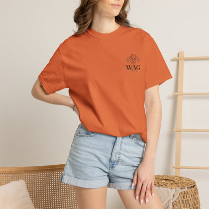 Wag Club T‑Shirt — 'The Wag Club' Paw Print Tee (Keep Waco Wagging)