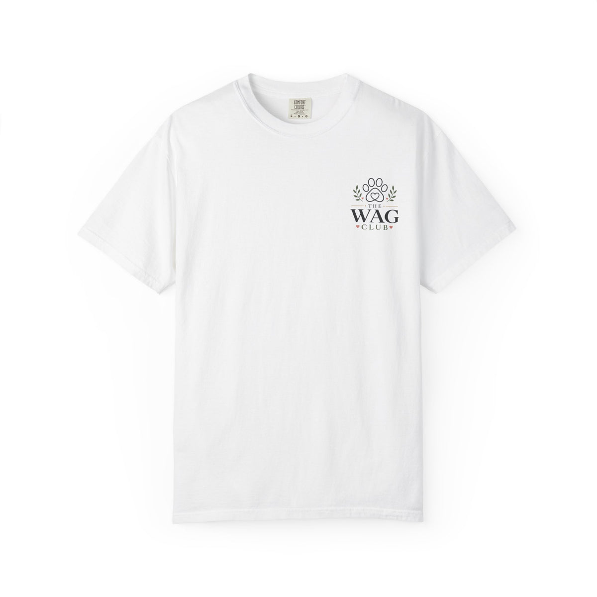 Wag Club T‑Shirt — 'The Wag Club' Paw Print Tee (Keep Waco Wagging)