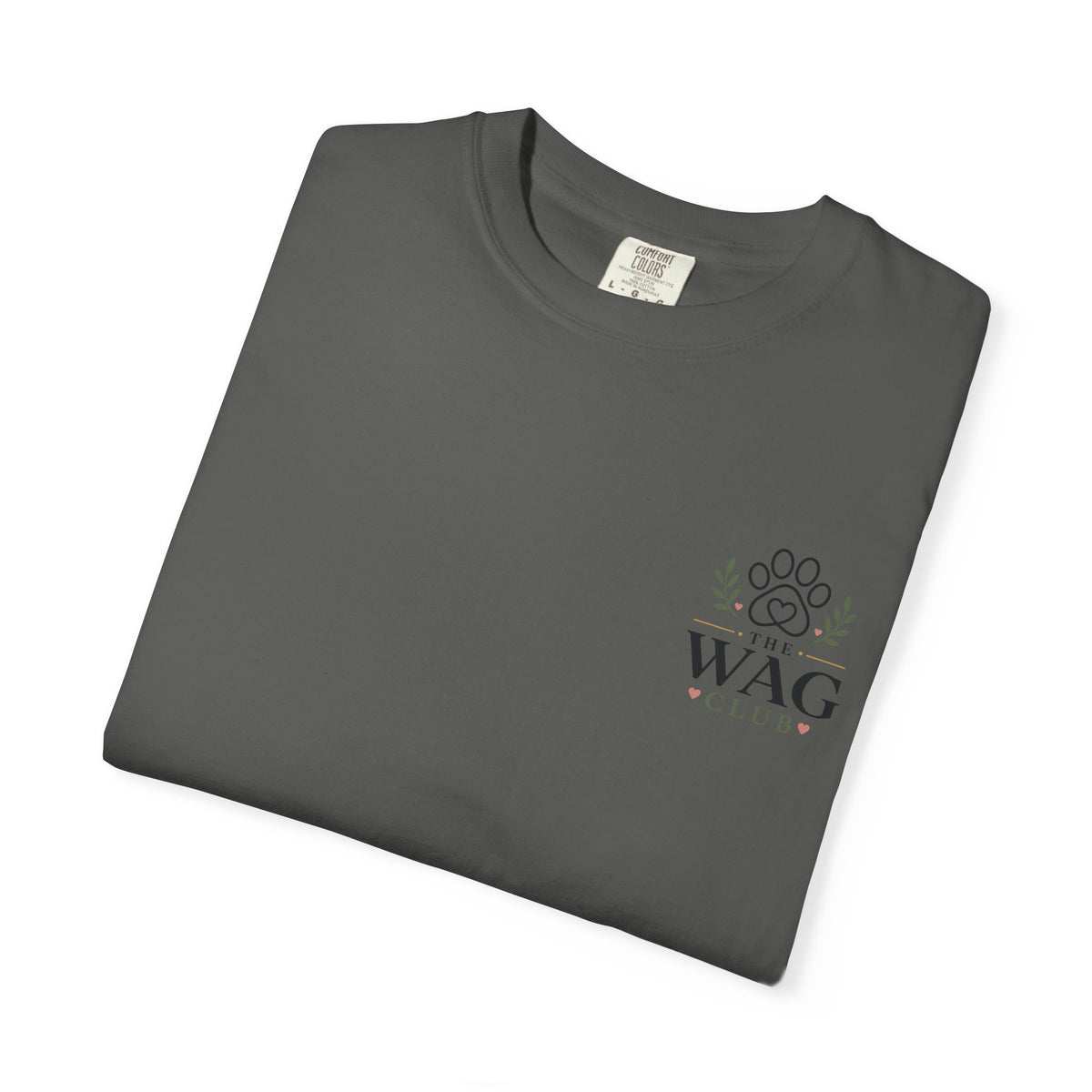 Wag Club T‑Shirt — 'The Wag Club' Paw Print Tee (Keep Waco Wagging)