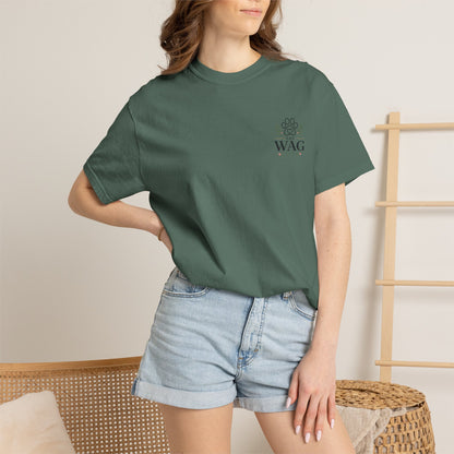 Wag Club T‑Shirt — 'The Wag Club' Paw Print Tee (Keep Waco Wagging)