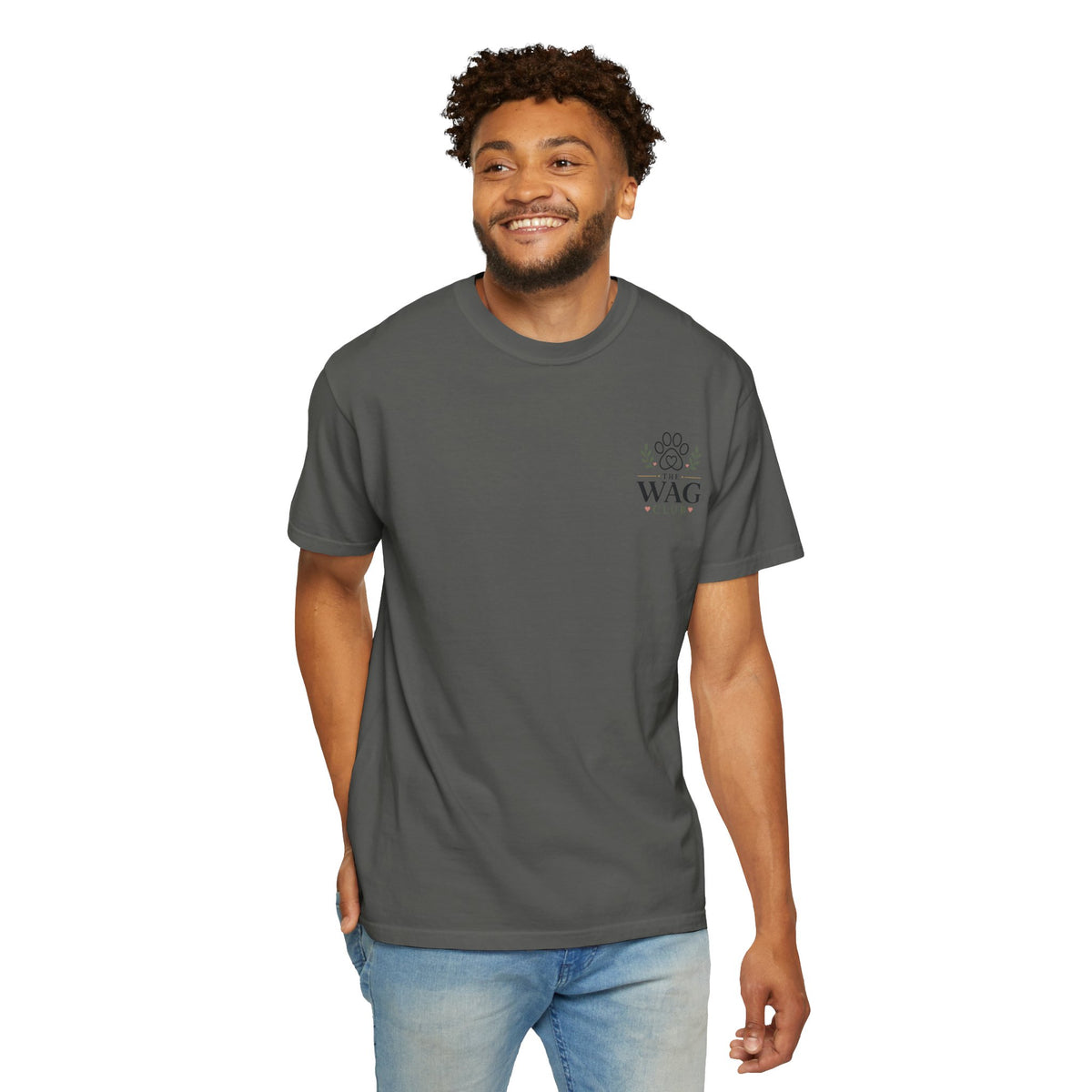 Wag Club T‑Shirt — 'The Wag Club' Paw Print Tee (Keep Waco Wagging)
